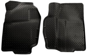 Dodge Ram Floor Mats - Front - Husky Liners - Classic Style - Black - `94-`02